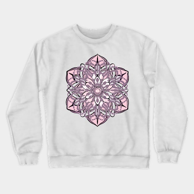 mandala Clamber drawingmandala Gamut paint Crewneck Sweatshirt by Martin Young